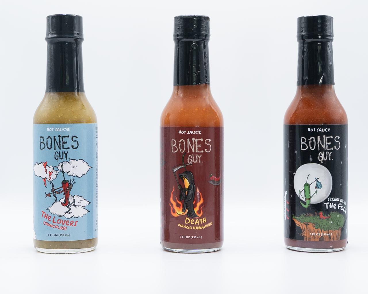 Hot Ones Trio Pack Hot Sauce Gift Set 2 PACK